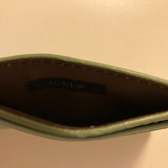 J Crew mint green card holder - Picture 3 of 4